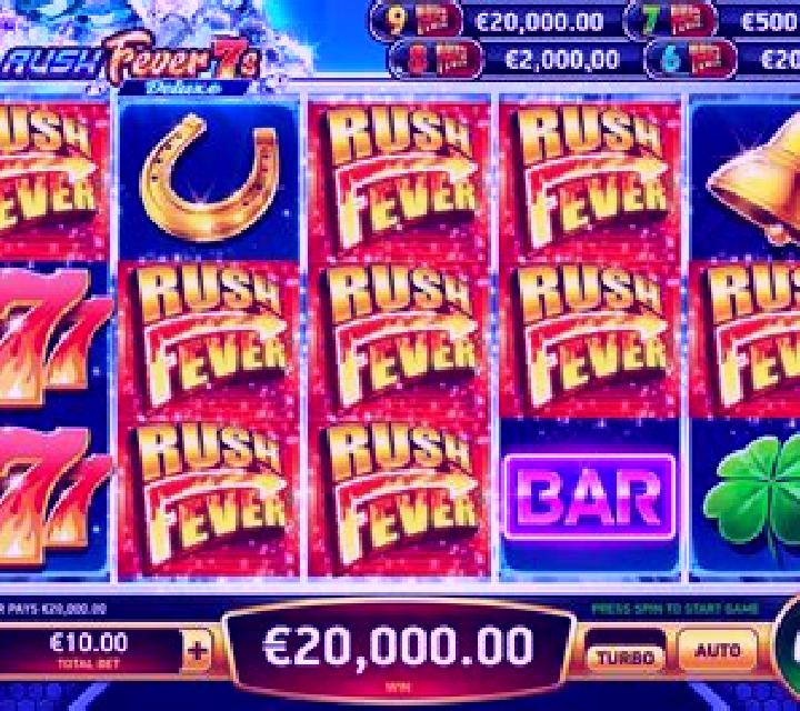 7s Deluxe Fire Wheel slot machine