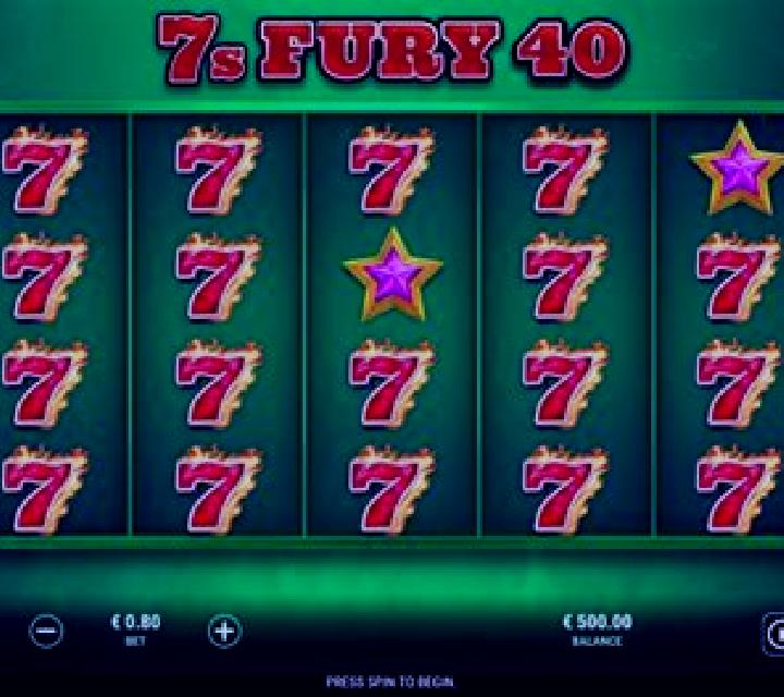 7s Fury 40 slot game