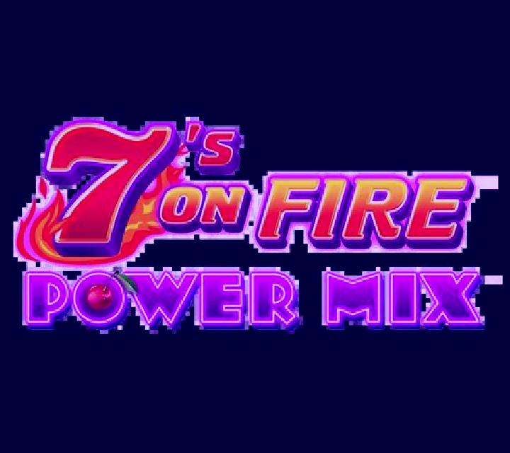 7s On Fire Power Mix slot machine