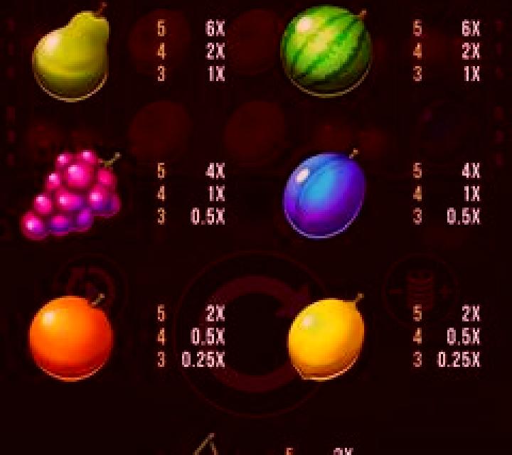 8 Fruit Multi slot machine