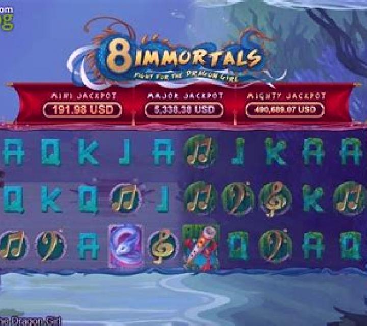 8 Immortals Fight For The Dragon Girl slot game