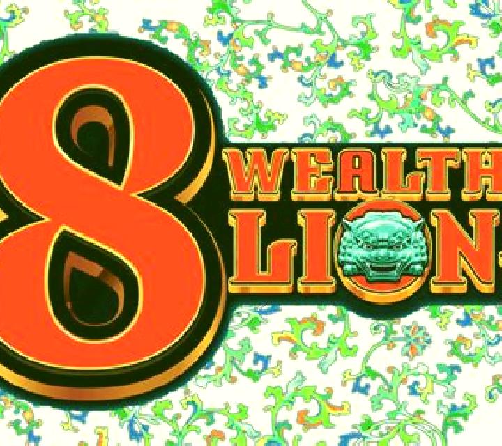 8 Wealthy Lions slot game