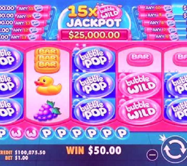 81 Bubble Pop slot game