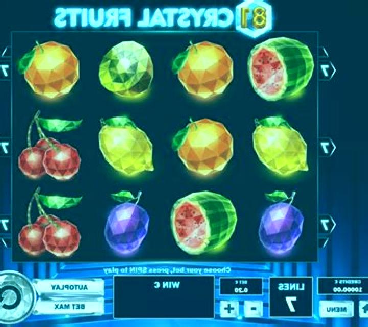 81 Crystal Fruits slot machine