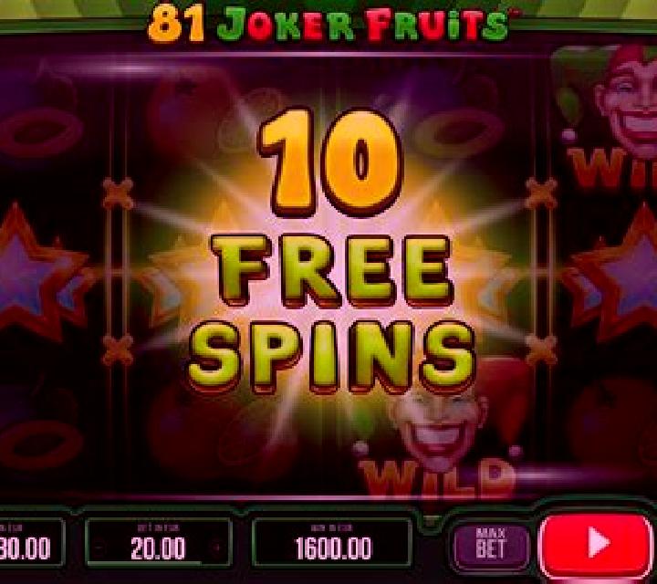81 Joker Fruits slot game