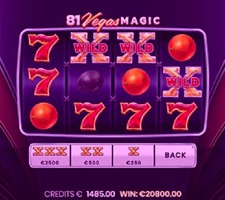 81 Vegas Magic slot game