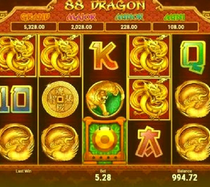 88 Dragon (Booongo) slot machine