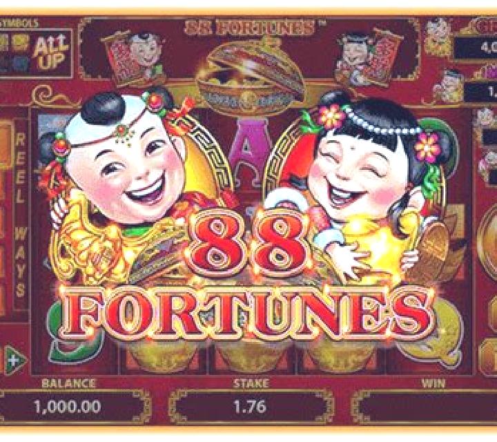88 Golden Fortunes slot machine