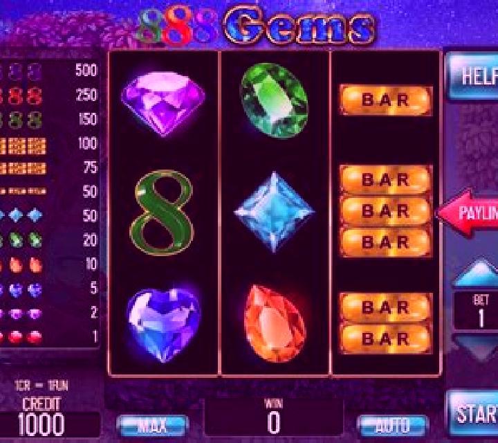 888 Gems slot machine