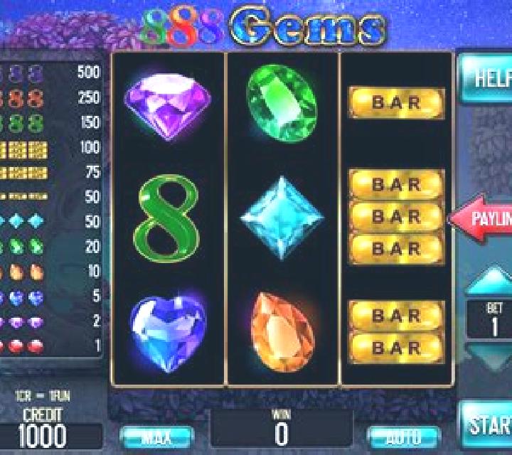 888 Gems slot