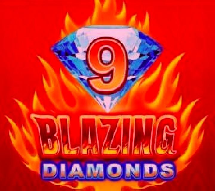 9 Blazing Diamonds online slot