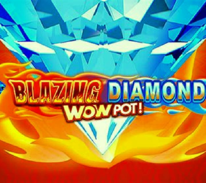 9 Blazing Diamonds Wowpot slot