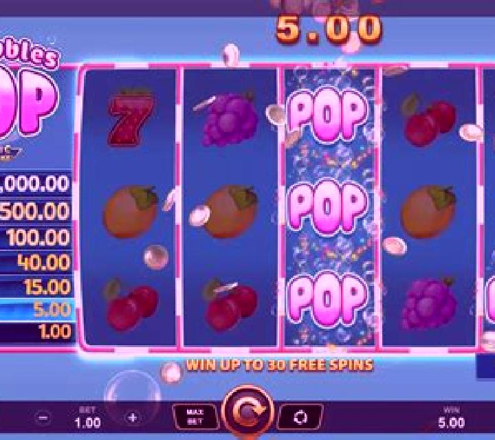 9 Bubbles Pop slot