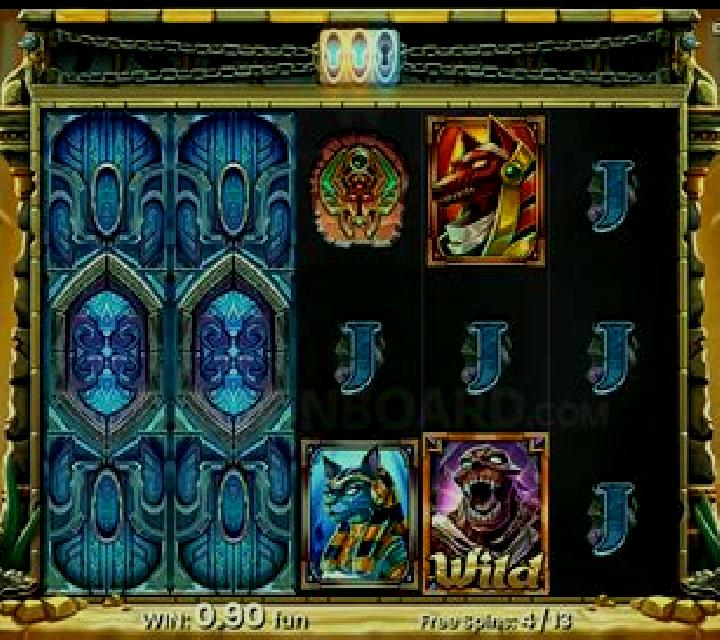 9 Lives of the Nile slot machine