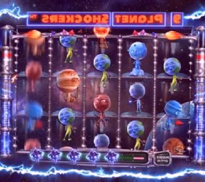 9 Planet Shockers Scratch slot game