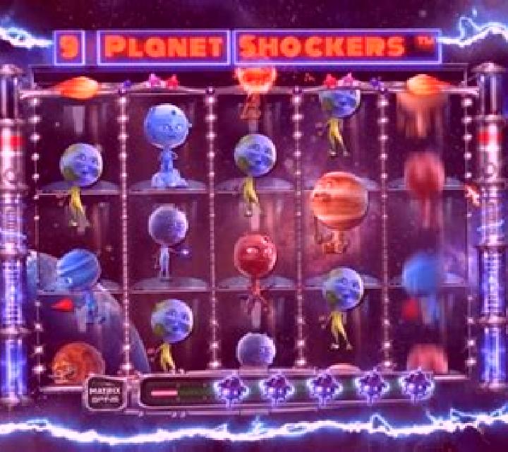 9 Planet Shockers slot game