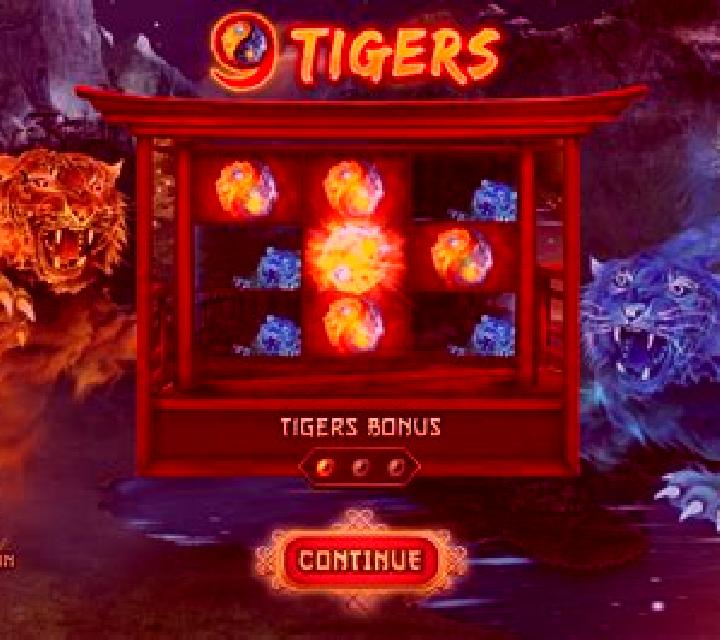 9 Tigers online slot