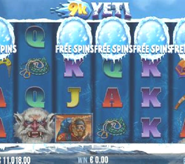 9K Yeti slot game