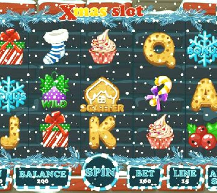 A Candy Girls Christmas slot game