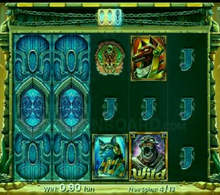 A While On The Nile slot game