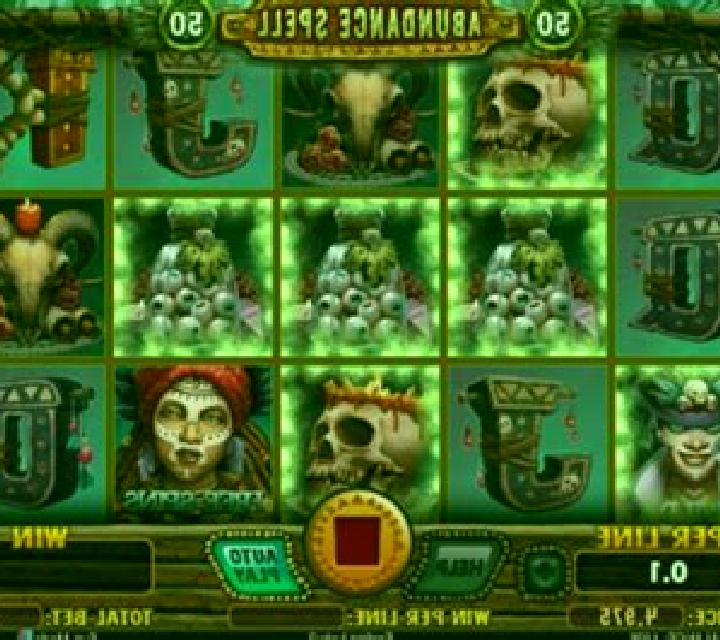 Abundance Spell slot machine