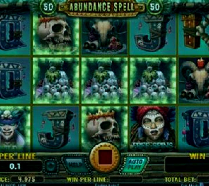 Abundance Spell slot