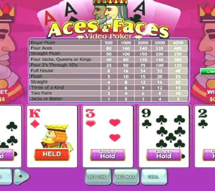 Aces and Faces Multihand (Playtech) online slot
