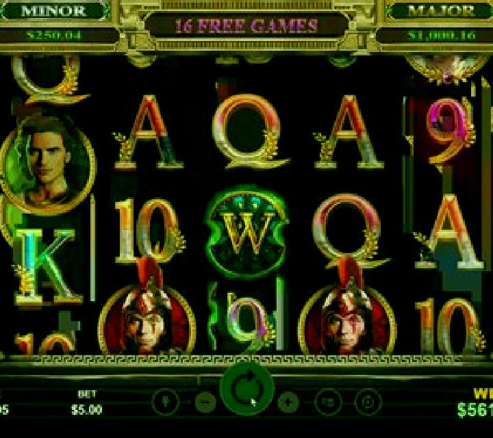 Achilles Deluxe slot game