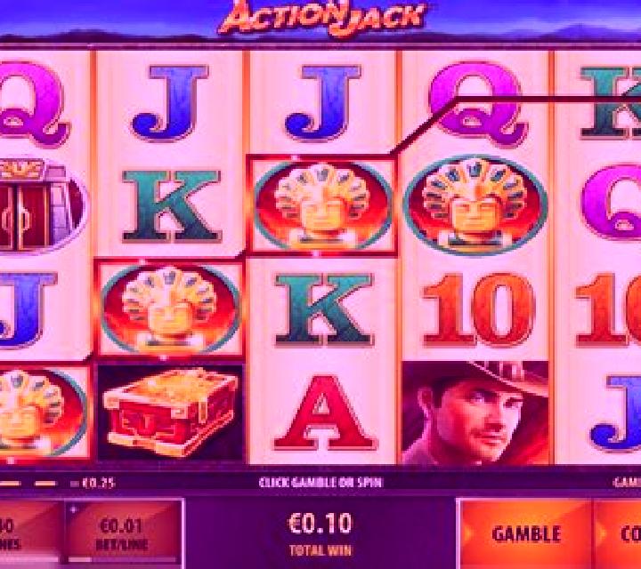 Action Jack slot game