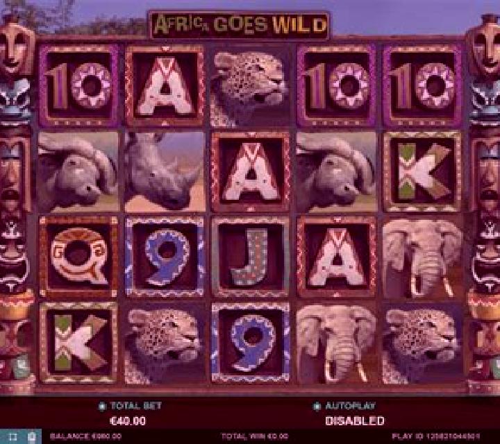 Africa Goes Wild slot machine