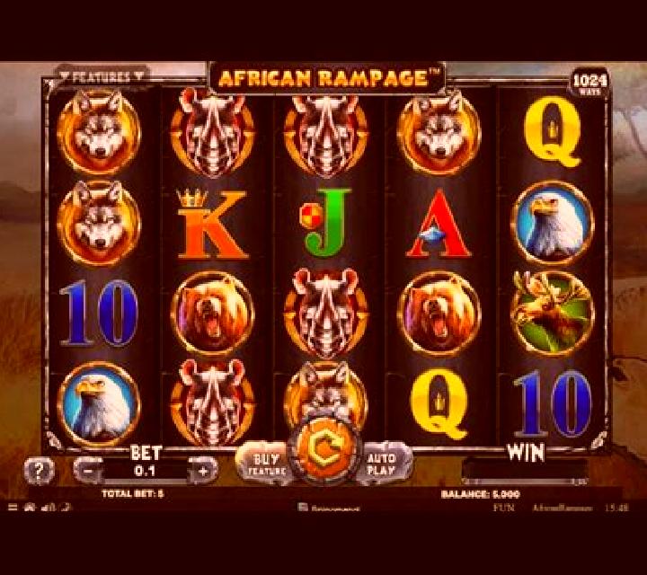 African Rampage slot game
