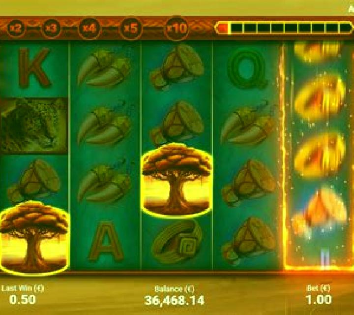 African Spirit Sticky Wilds slot game