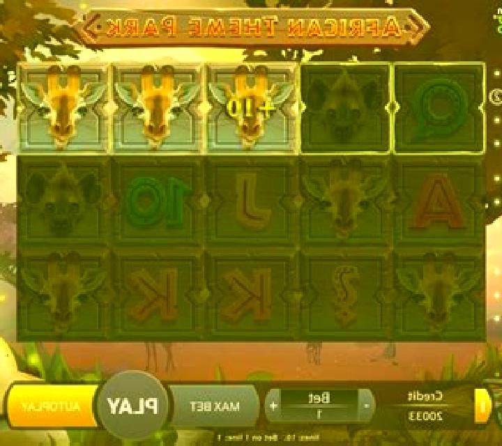 African Theme Park slot