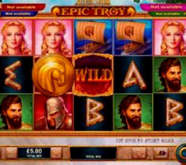 Age of the Gods Epic Troy slot game