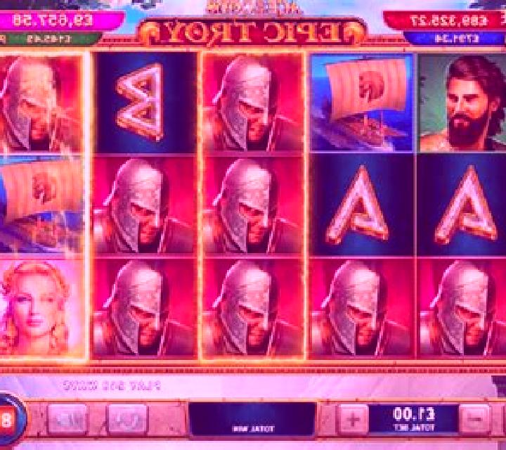 Age of the Gods Epic Troy slot machine