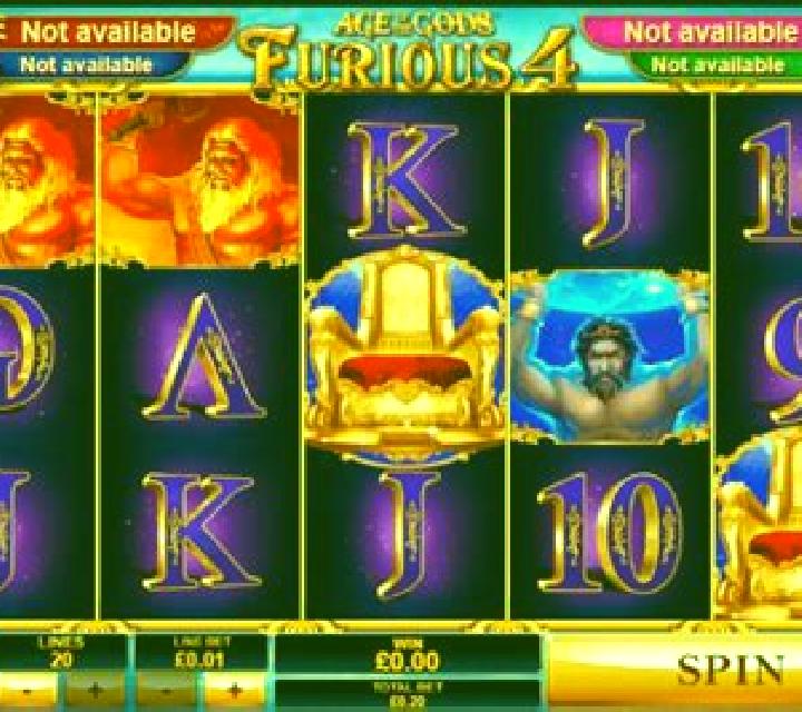 Age of the Gods: Furious Four slot machine