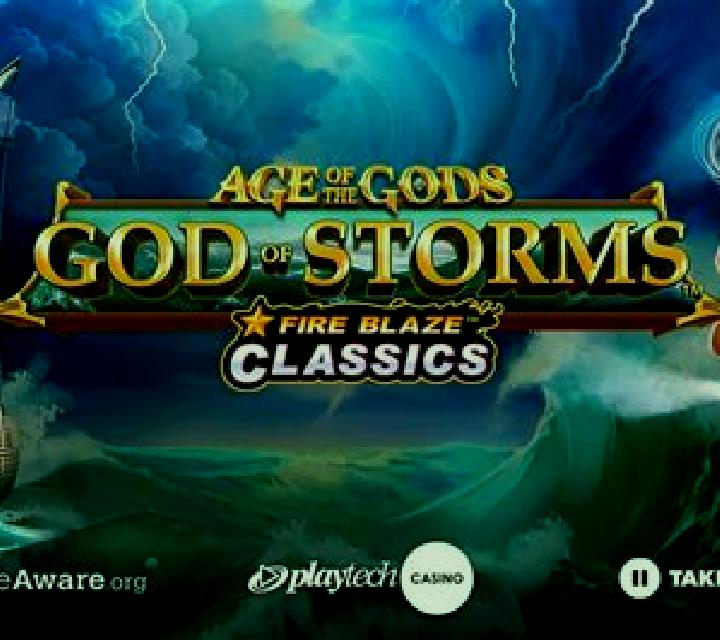 Age of the Gods God of Storms slot game