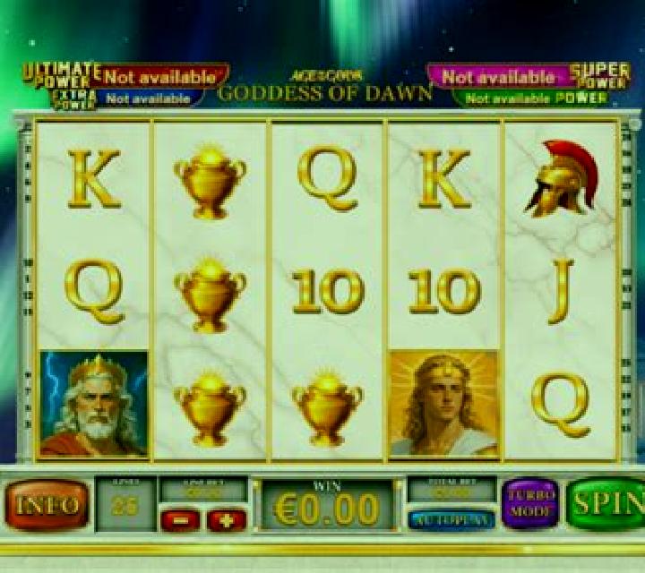 Age Of The Gods: Goddess of Dawn slot machine