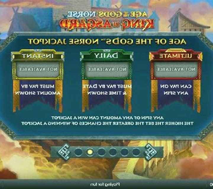 Age of the Gods Norse King of Asgard slot