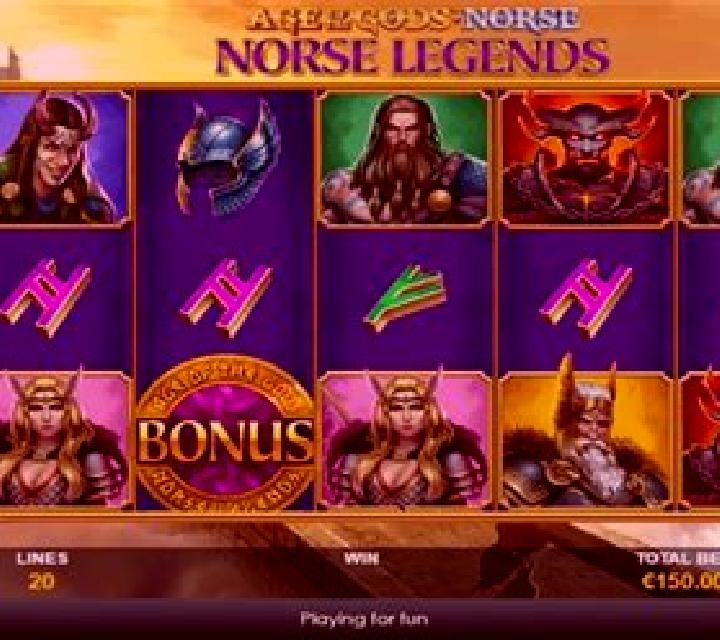 Age of the Gods Norse Norse Legends slot game