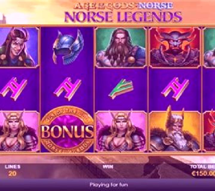 Age of the Gods Norse Norse Legends slot machine