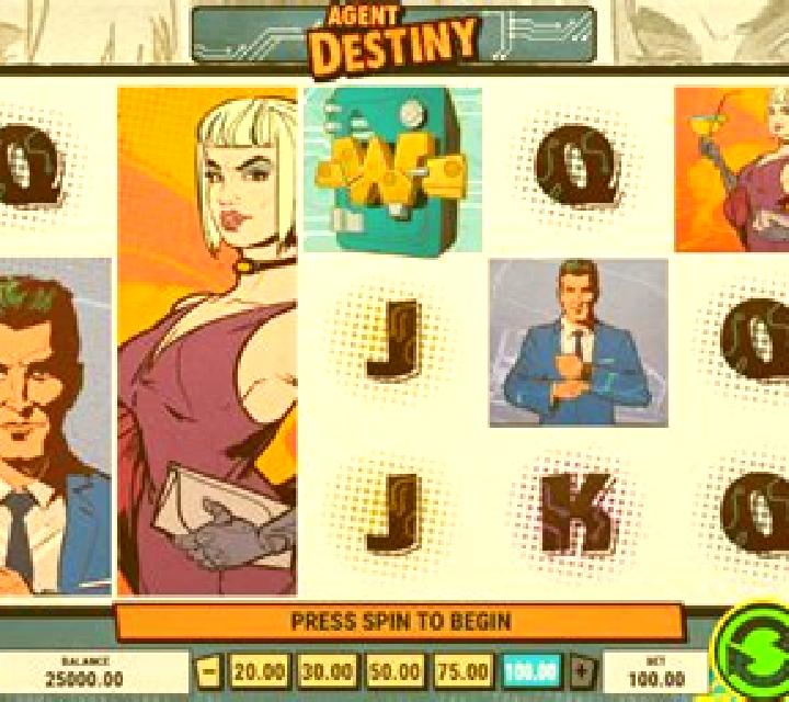 Agent Destiny slot machine
