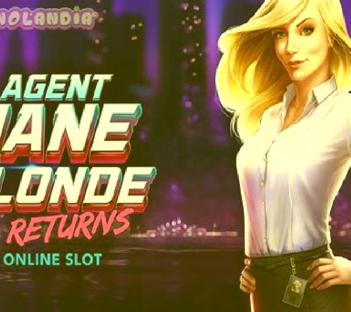 Agent Jane Blonde Mega Moolah online slot