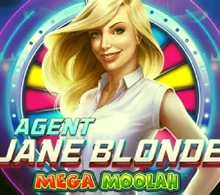 Agent Jane Blonde Mega Moolah slot machine
