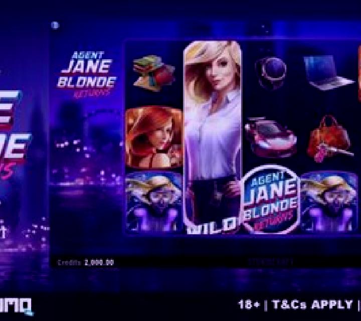 Agent Jane Blonde Returns slot game