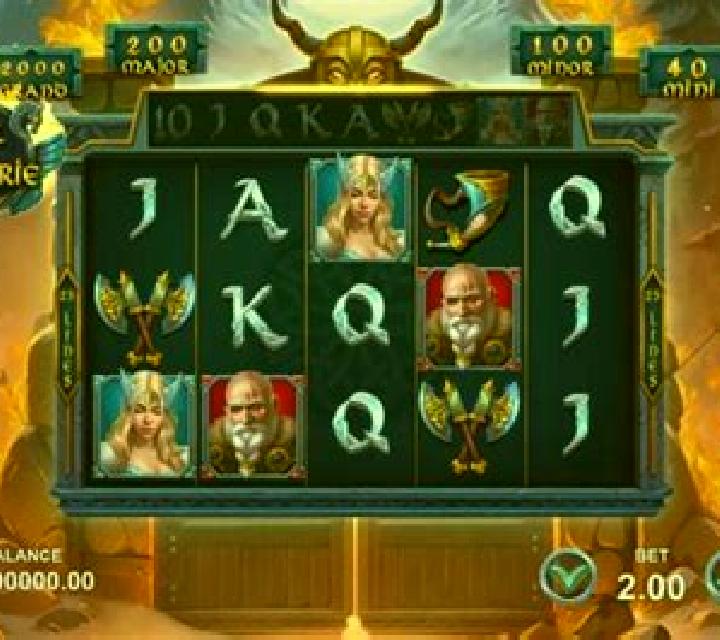 Agent Valkyrie slot game