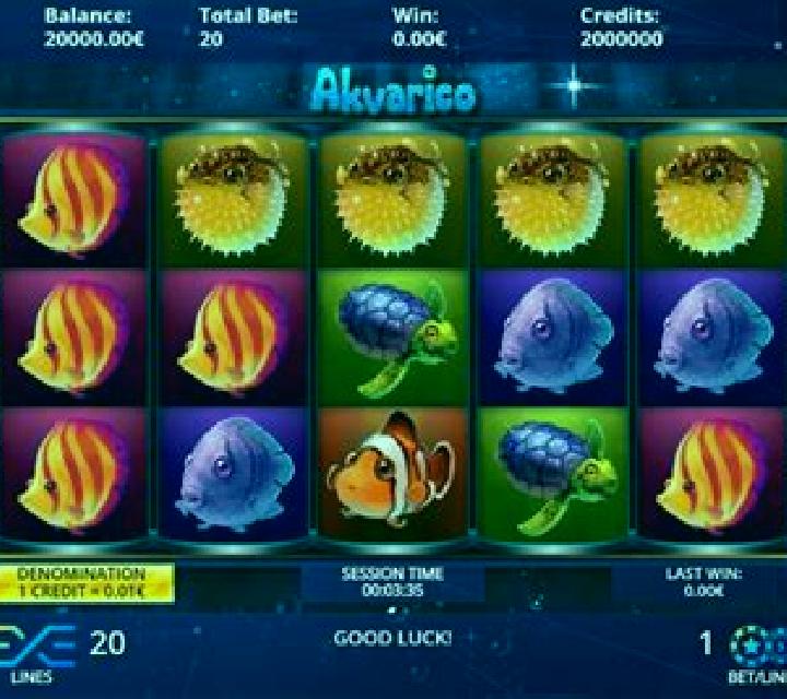 Akvarico slot game