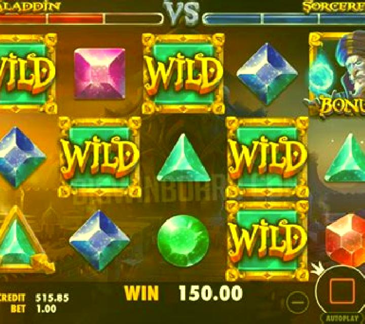 Aladdin and the Sorcerer online slot