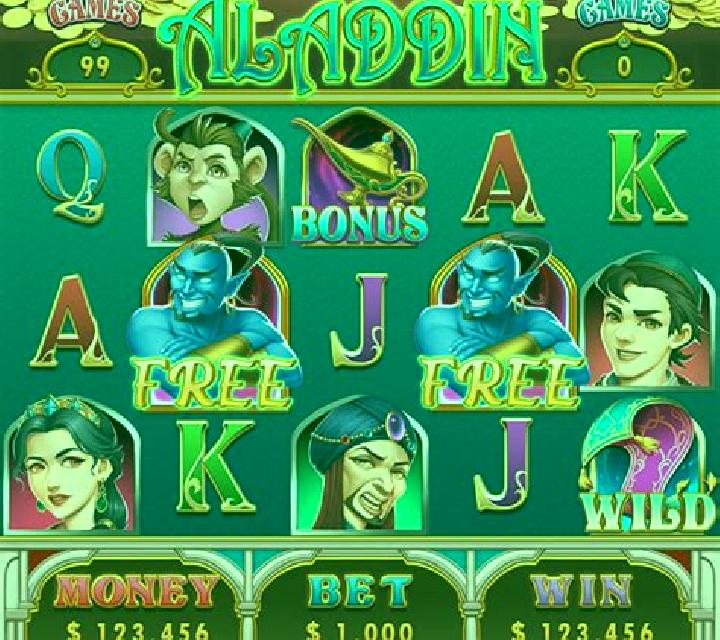 Aladdin (KA Gaming) slot machine