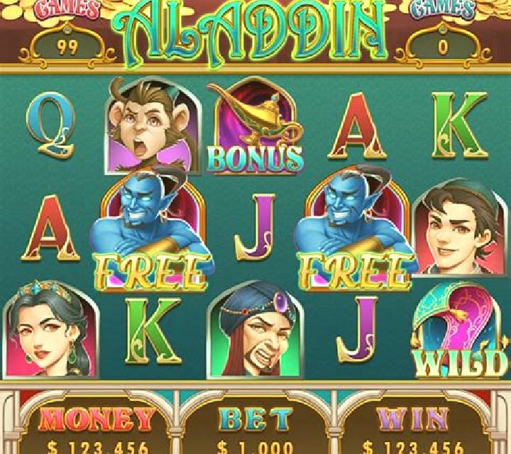 Aladdin Megaways slot machine
